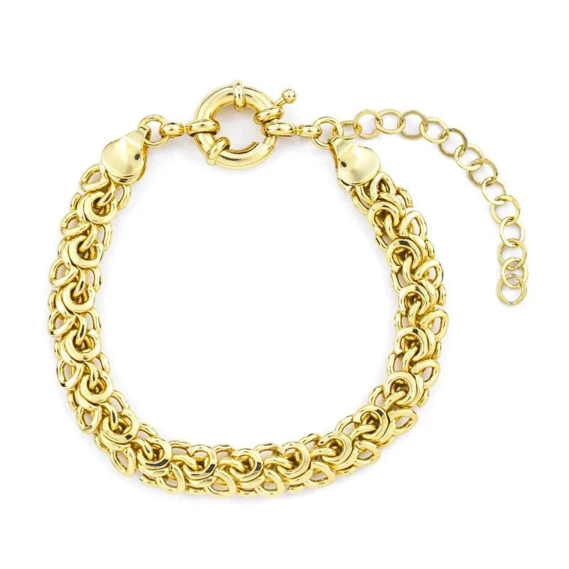Pulseira Bali 7mm Fecho Boia