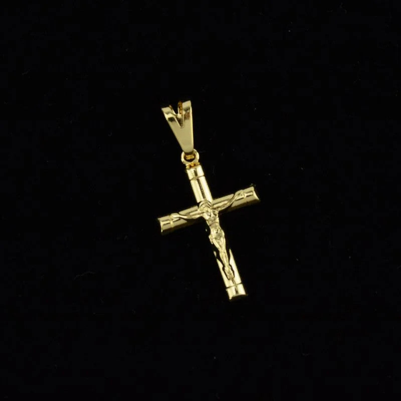 Pingente Cruz com Jesus Cristo Pequena