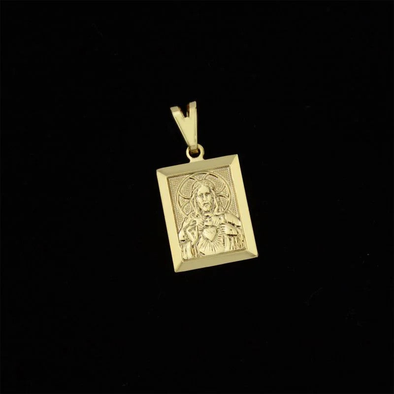 Pingente Jesus Cristo Placa Pequena