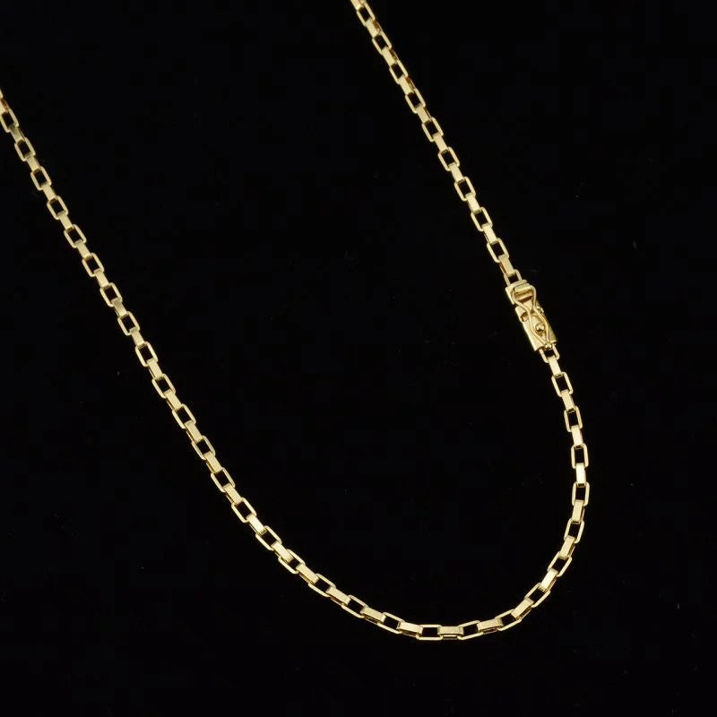 Corrente Veneziana Tijolinho 3mm Fecho Gaveta